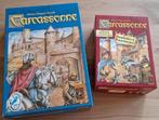 Basisspel Carcassonne + uitbreiding 2 (eerste versie), Vijf spelers of meer, Ophalen of Verzenden, Zo goed als nieuw, 999 Games