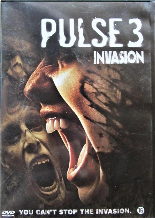 DVD HORROR- PULSE 3 INVASION, Cd's en Dvd's, Dvd's | Horror, Zo goed als nieuw, Spoken en Geesten, Alle leeftijden, Ophalen of Verzenden