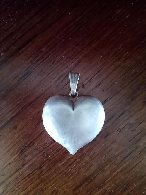Zilveren hart - Als het hart gaat, gaat alles - I love you 1, Handtassen en Accessoires, Kettinghangers, Zilver, Zilver, Hart