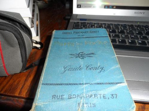 Guides pratiques Conty - PARIS en poche...1906 ..., Boeken, Reisgidsen, Gelezen, Reisgids of -boek, Europa, Overige merken, Ophalen of Verzenden