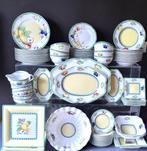 ✔️Villeroy & Boch "French Garden” 12 persoons servies 🍋☕️🍋, Antiek en Kunst, Antiek | Servies compleet, Verzenden