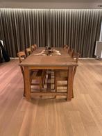 Kloostertafel met 8 stoelen, Antiek en Kunst, Ophalen