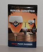 12 Palm / Reclamebord Puur Rasbier / Reliëf, Verzamelen, Biermerken, Verzenden, Nieuw, Reclamebord, Plaat of Schild, Palm