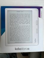 Liseuse Kobo Libra 2 blanc 32go (gar.16/07/2025)+ebook, Comme neuf, Bluetooth