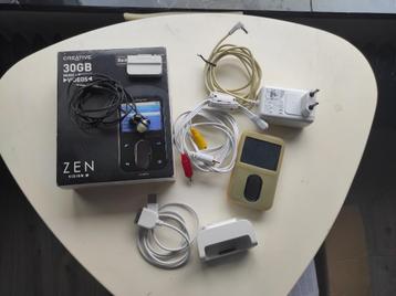 Creative Zen Vision M mp3 speler 128gb beschikbaar voor biedingen