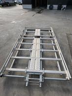 Aluminium dakdrager 2,90 m x 1,55 m met ladder/voetpootjes, Auto diversen, Dakdragers, Ophalen, Gebruikt