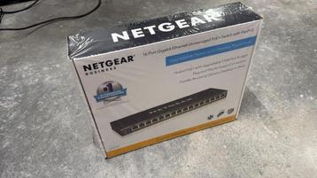 Nieuwe NetGear GS316P POE+ 16Ports beschikbaar voor biedingen
