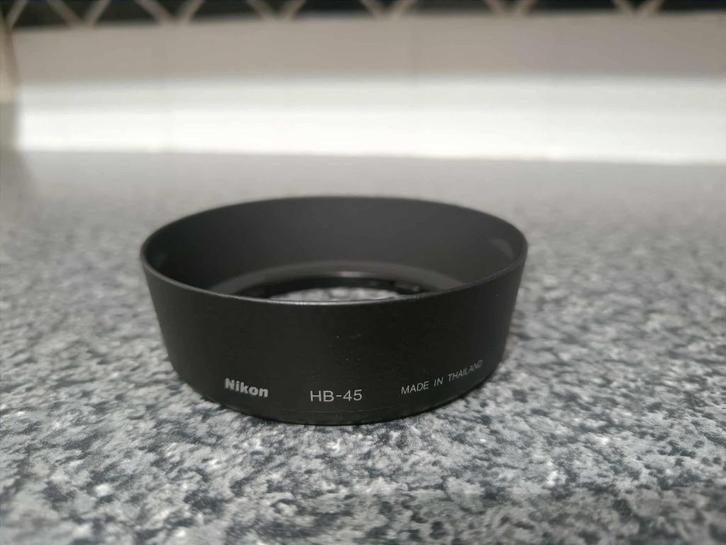 Nikon HB-45 zonnekap voor 18-55mm DX lens, Audio, Tv en Foto, Foto | Lenzen en Objectieven, Zo goed als nieuw, Accessoires, Ophalen of Verzenden