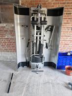 Fitness toestel van personality gym + 80kg gewichten, Sports & Fitness, Appareils de fitness, Enlèvement, Comme neuf, Centrale électrique