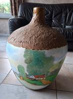 Dame jeanne, Huis en Inrichting, Woonaccessoires | Vazen, Ophalen, Gebruikt, Glas, 50 tot 75 cm