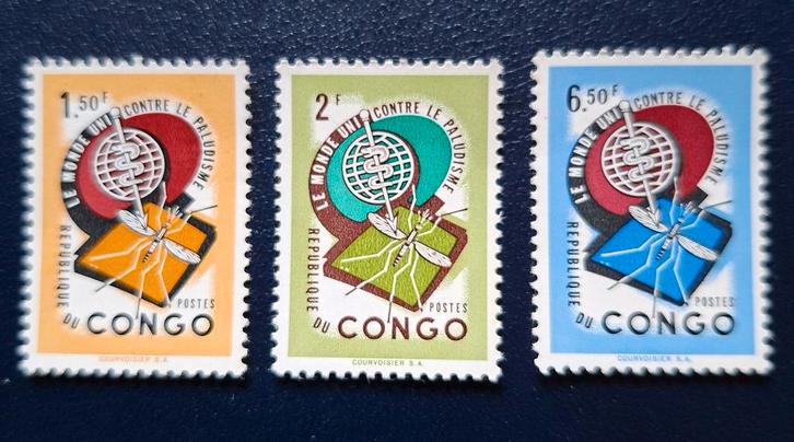 Timbres de la République du Congo OBP 462/64**, Timbres & Monnaies, Timbres | Afrique, Non oblitéré, Enlèvement ou Envoi