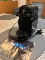 Nespresso koffiemachine Magimix Inissia Black, Ophalen, Koffiemachine, Zo goed als nieuw, Koffiepads en cups
