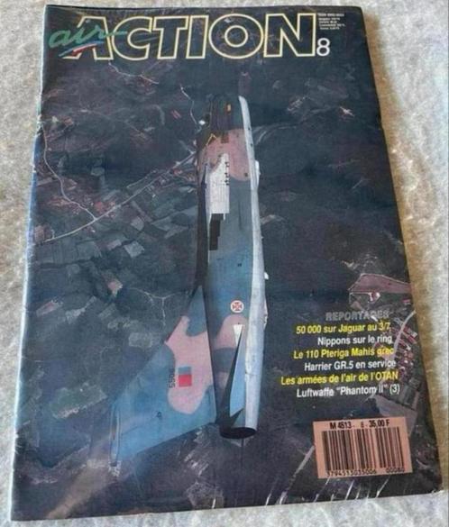 Air Action Magazine 8 - Vintage 1990 vliegtuig tijdschrift, Verzamelen, Tijdschriften, Kranten en Knipsels, Ophalen of Verzenden