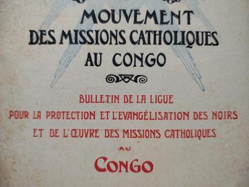 Évangélisation Noirs Congo Belge missions livre Belgique beschikbaar voor biedingen