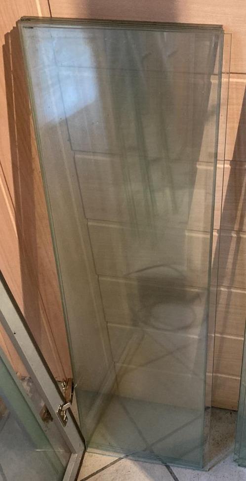 diverse glazen vitrinekast leggers, Huis en Inrichting, Kasten | Vitrinekasten, Ophalen