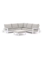 Hoek loungeset Bellagio Vezzano 4-delig, Ophalen, 5 zitplaatsen, Bank, Aluminium