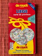 Carte routière Province de Liège - De Rouck, Boeken, Atlassen en Landkaarten, De Rouck, 2000 tot heden, Landkaart, België