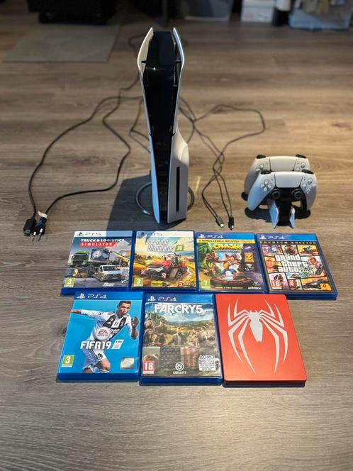 Ps 5, Games en Spelcomputers, Spelcomputers | Sony PlayStation 5, Zo goed als nieuw, Playstation 5, Ophalen