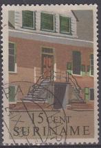SURINAME - Historisch gebouw 1961, Postzegels en Munten, Postzegels | Suriname, Ophalen of Verzenden, Gestempeld