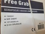 Paroi de douche ALTERNA 140 NEUVE en niche, Ophalen, Nieuw, Glas, Douche