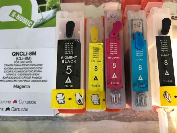 printer hervulling  cannon en andere, Computers en Software, Printerbenodigdheden, Zo goed als nieuw, Cartridge, Ophalen