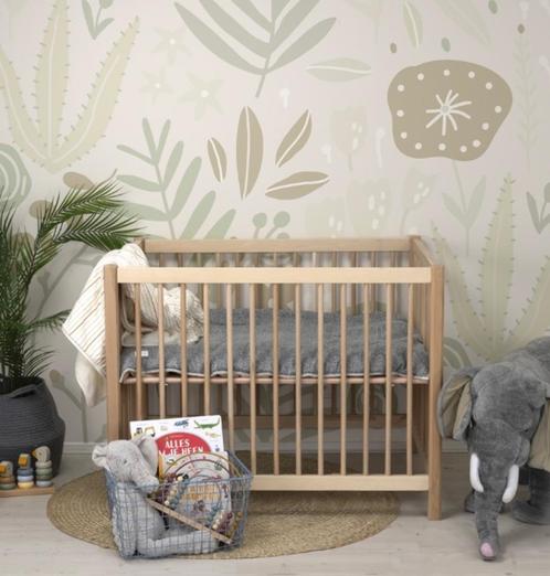 Ongebruikte babybox naturel hout, Kinderen en Baby's, Babyparken, Nieuw, Rechthoekig, In hoogte verstelbaar, Ophalen