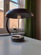 Koperen bureaulamp jaren 1930, Ophalen, Overige materialen, Gebruikt, Vintage