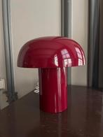 Bordeaux paddenstoel tafellamp - exclusief lamp, Ophalen, Nieuw, Metaal, Minder dan 50 cm