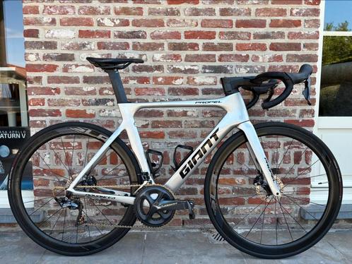 Giant Propel Advanced Disc M-L., Fietsen en Brommers, Fietsen | Racefietsen, Gebruikt, Giant, Carbon, Ophalen