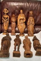 Lot de statues vintage en bois
Peut être expédié par vos pro, Antiquités & Art, Enlèvement ou Envoi