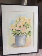 Mooie aquarel schilderij, Antiek en Kunst, Ophalen of Verzenden