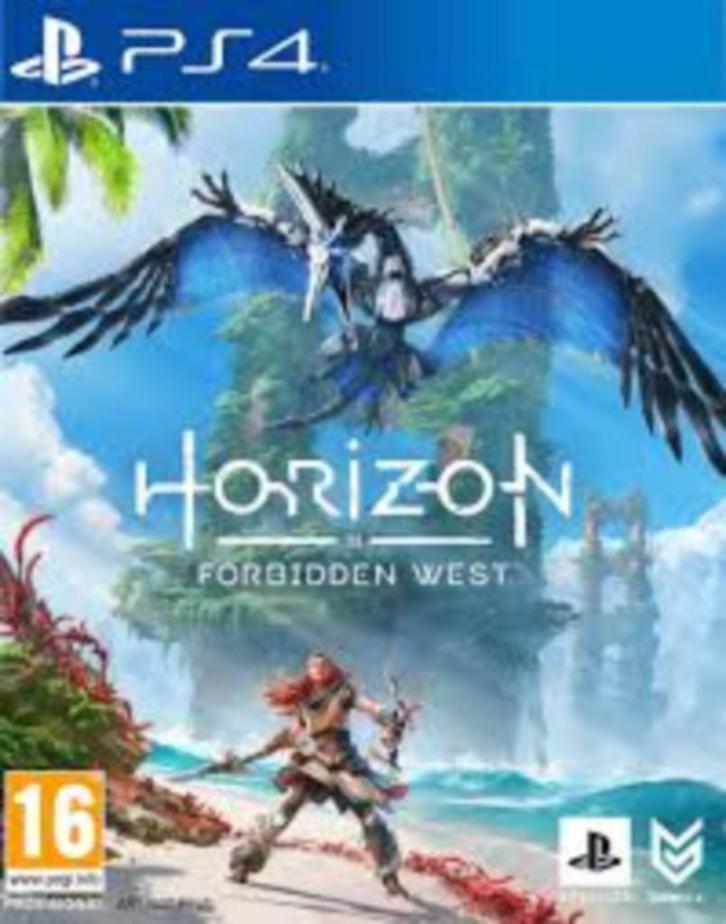 PS4-game Horizon 2: Forbidden West., Games en Spelcomputers, Games | Sony PlayStation 4, Zo goed als nieuw, Avontuur en Actie