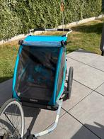 Thule Coaster XT dubbelzits blauw, Ophalen, Opvouwbaar, Zo goed als nieuw, 40 tot 60 kg