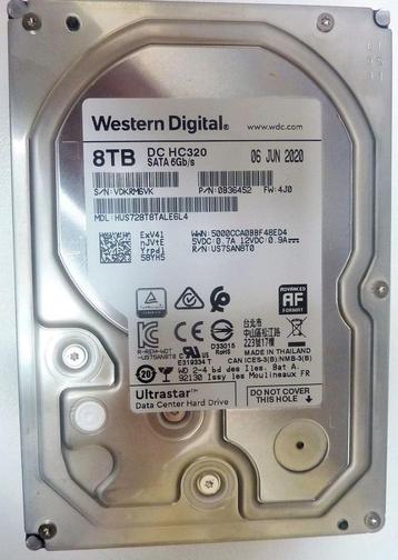 Western Digital Ultrastar 8TB harde schijf beschikbaar voor biedingen