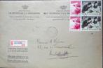 Envelop met Prins Philip en Prinses Astrid, Ophalen of Verzenden, Kaart, Foto of Prent