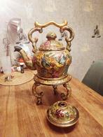 Théière en céramique Bequet Quaregnon, Enlèvement