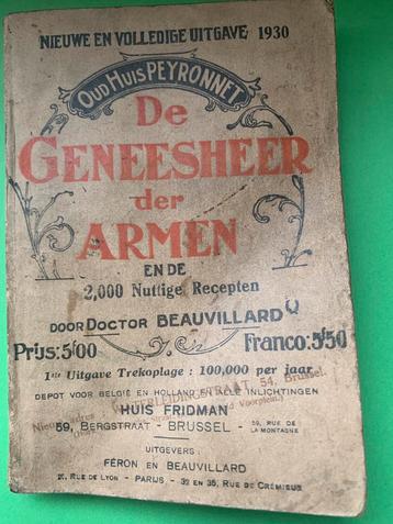 De geneesheer der armen 1930 beschikbaar voor biedingen