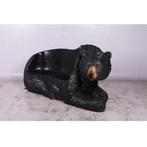 Black Polar Bear bank 200 cm - poolbeer bank polyester, Nieuw, Ophalen