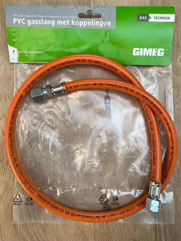 Nieuwe Gasslang 1/4 links x 10mm 100cm 2025 beschikbaar voor biedingen