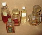 3 anciens parfum vide et 1pleine et 1 a moitier pleine, Collections, Envoi, Utilisé, Bouteille de parfum