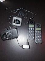 Huistelefoons Philips 2 stations., Telecommunicatie, Ophalen, Gebruikt, 2 handsets