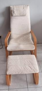 zetel + voetbankje, Enlèvement, Utilisé, Une personne, Tissus