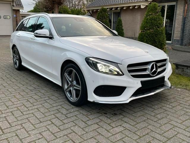 Mercedes C 200 d AMG LINE NAVI CAMERA LED PDC, Auto's, Mercedes-Benz, Bedrijf, Te koop, C-Klasse, ABS, Achteruitrijcamera, Airbags