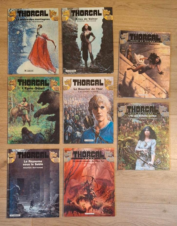Collection BD Torghal de Rosinski et Van Hamme LE LOMBARD, Livres, BD, Comme neuf, Plusieurs BD, Enlèvement ou Envoi