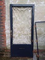 Buitendeur ijzer, Comme neuf, Métal, Porte extérieure, 200 à 215 cm