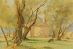 Robert Little (1854 - 1944) Watercolour schilderij uit 1881, Antiek en Kunst, Kunst | Schilderijen | Klassiek, Ophalen of Verzenden