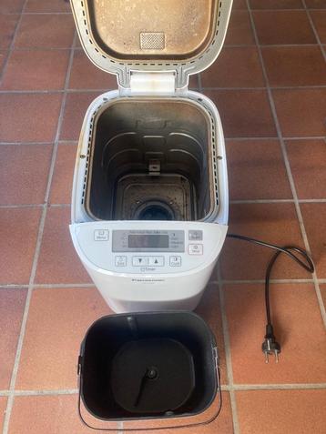 Broodbakmachine, Elektronische apparatuur, 800 tot 1200 gram deeg, Ophalen, Met timer, Gebruikt