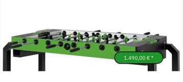 Rolstoeltoegankelijke tafelvoetbaltafel – nieuw in doos beschikbaar voor biedingen