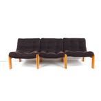 3x vintage lounge fauteuil, Huis en Inrichting, Ophalen, Gebruikt, Stof