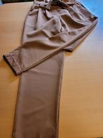 Pantalon unique à taille marron, Enlèvement ou Envoi, Comme neuf, Beige, Longs